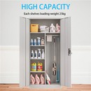 Tủ quần áo và tủ lau chùi bằng thép-sử dụng đa năng|Bộ nh...